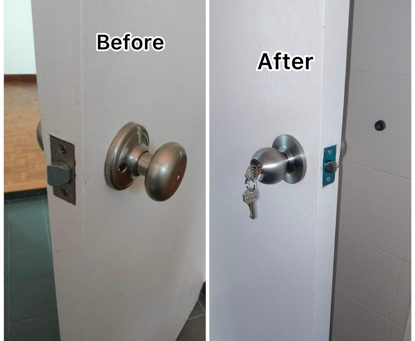 Door Lock Replacement & Upgrade Services in Singapore | Improve Your Home Security with Professional Handyman Solutions